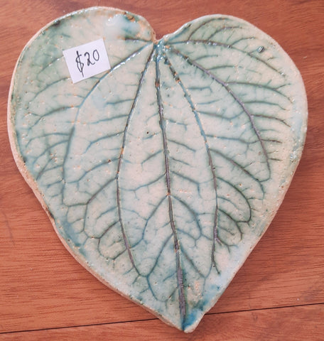 Janie Doolan - Leaves [Ceramic Plate Large 2]