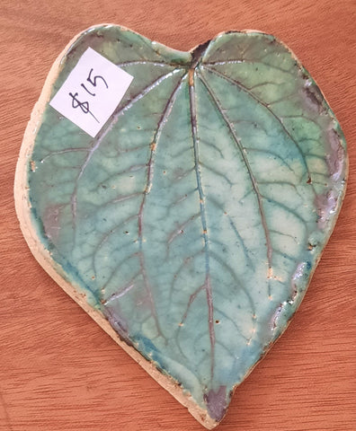 Janie Doolan - Leaves [Ceramic Plate Small 2]