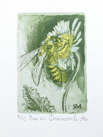 Margarita Iakovleva - Bee on Chamomile