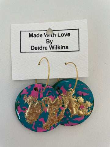 Deidre Wilkins - Earrings [Dark Green 1]
