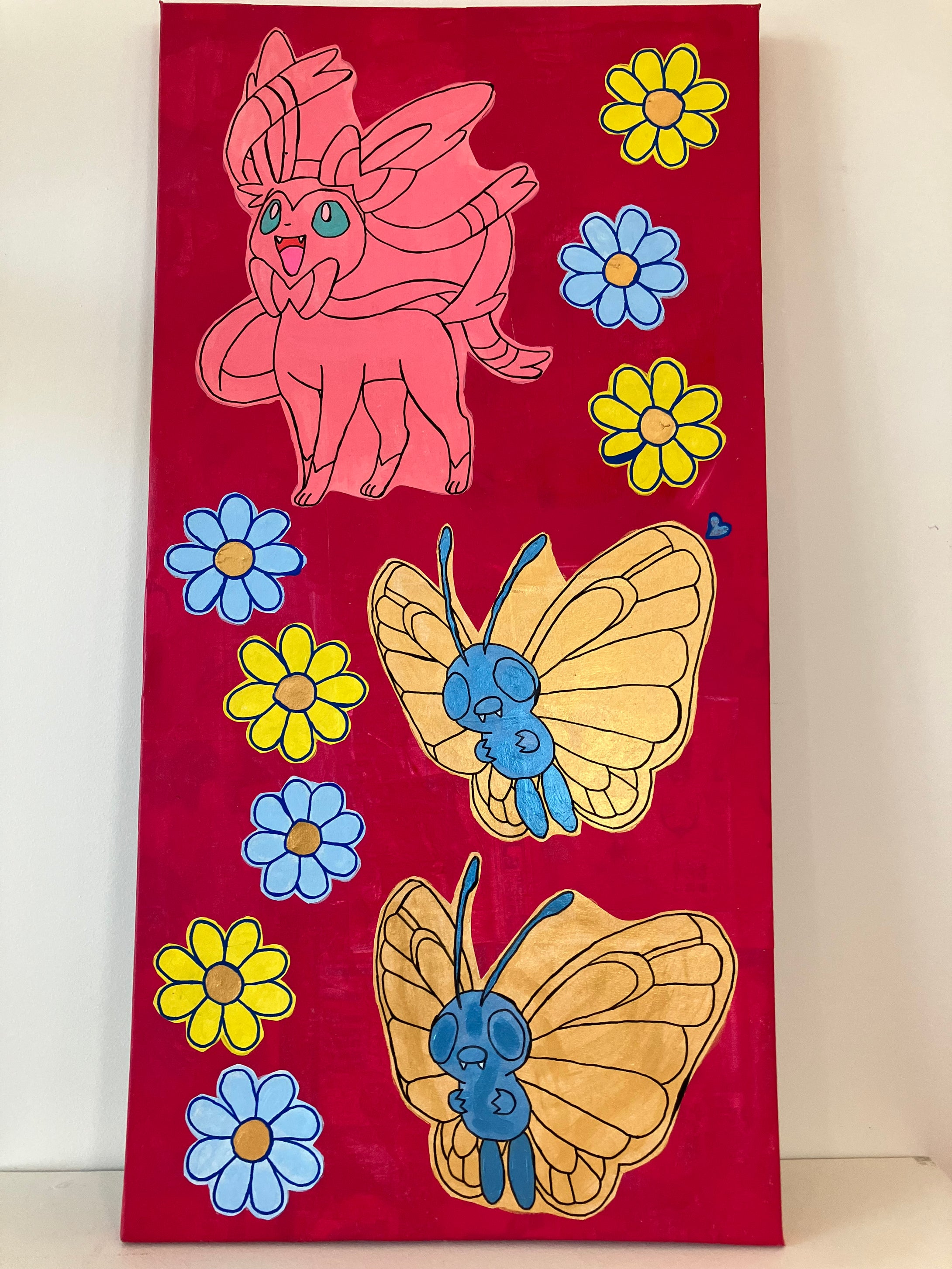 Alexzandra Crombie Van Ewyk - Sylveon and Butterfree Pokémon