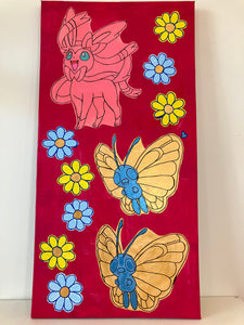 Alexzandra Crombie Van Ewyk - Sylveon and Butterfree Pokémon