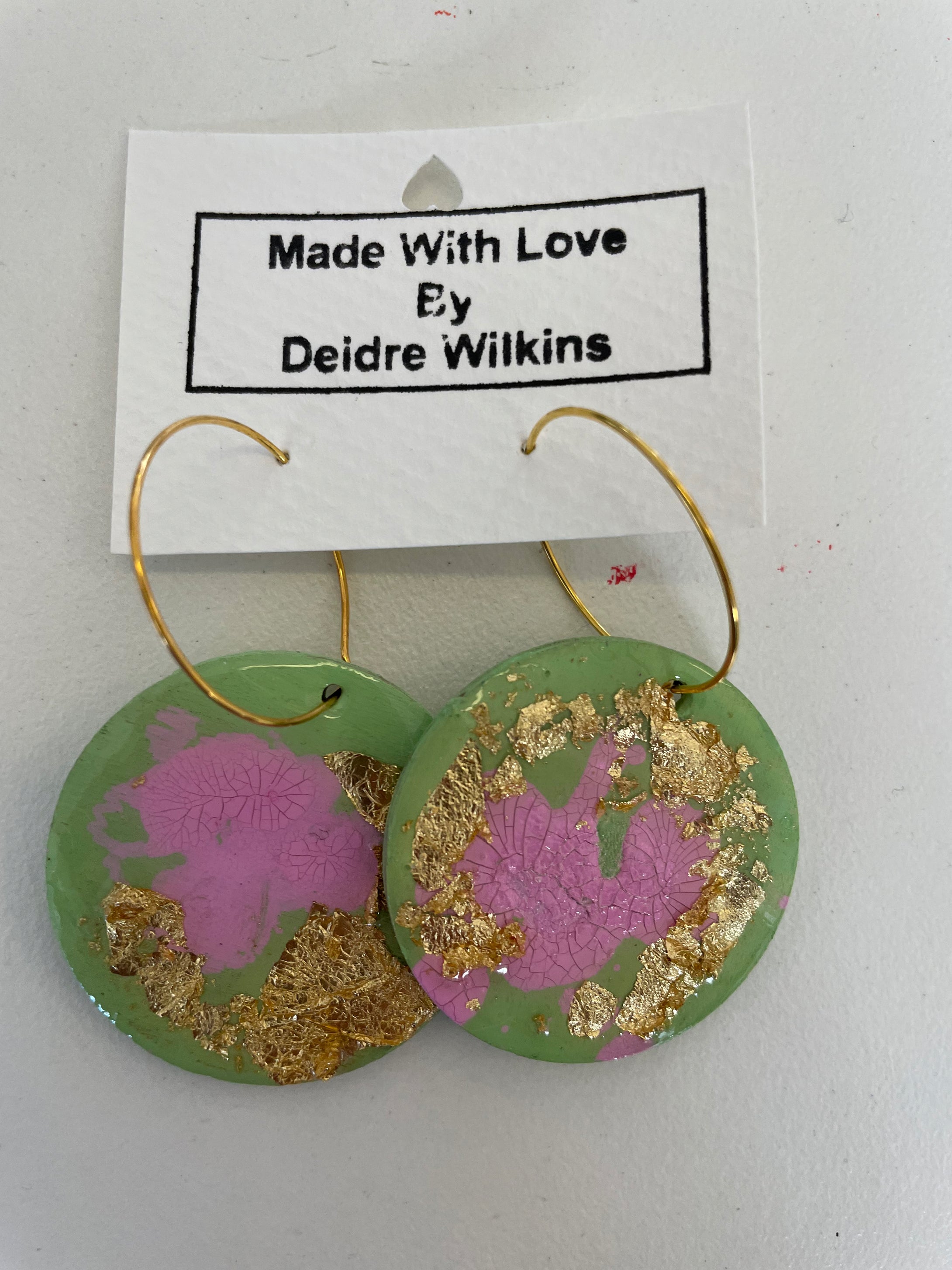 Deidre Wilkins - Earrings [Light Green 3]