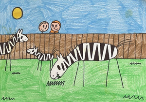 Marcus Nunn - Lucy and Marcus going to the zoo (Zebra paddock)