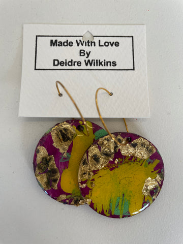 Deidre Wilkins - Earrings [Purple 1]