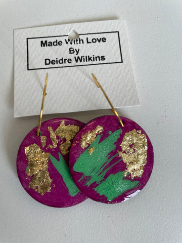Deidre Wilkins - Earrings [Purple 2]