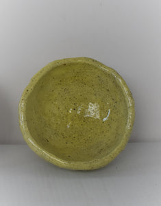 Alex Crombie - Yellow Speckle Bowl