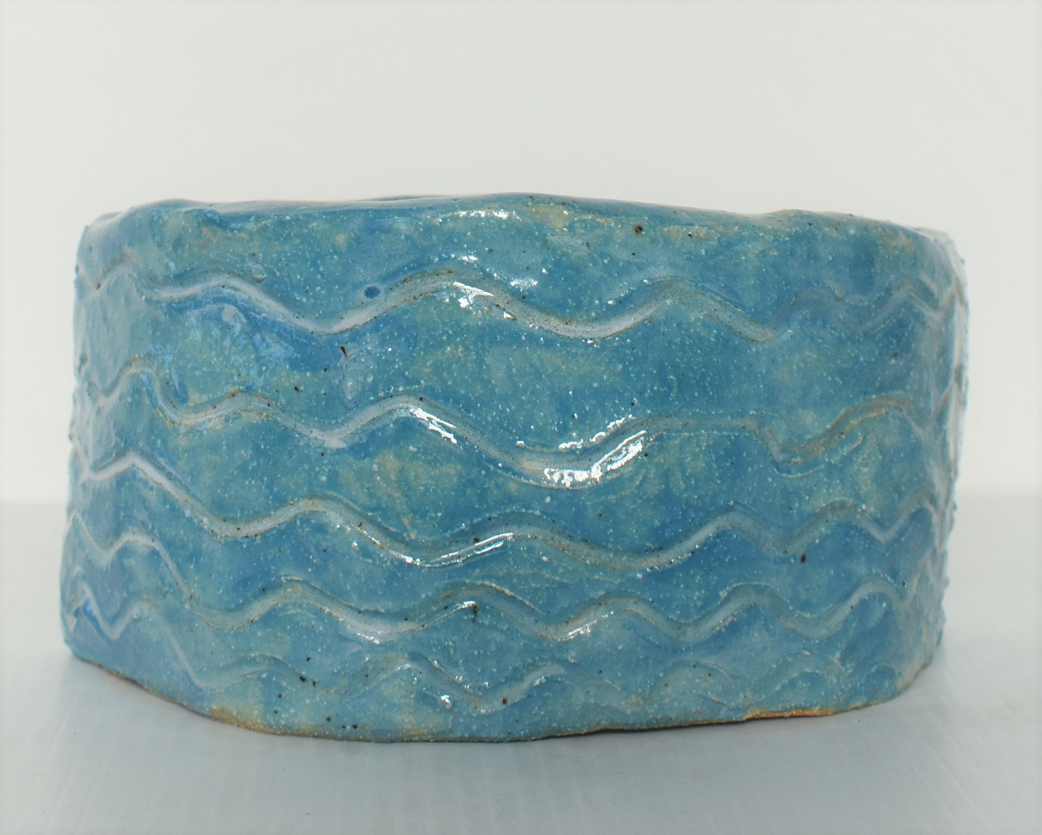 Alex Crombie - Blue Wave Planter Pot