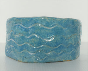 Alex Crombie - Blue Wave Planter Pot