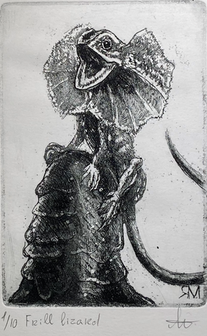 Frill Lizard (print 1/10)