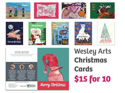 Wesley Arts Christmas Cards 2023
