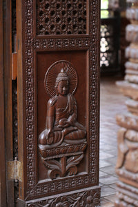 Zoe Prince - Our Southbank Parklands: Entrance to Nepalese Pagoda